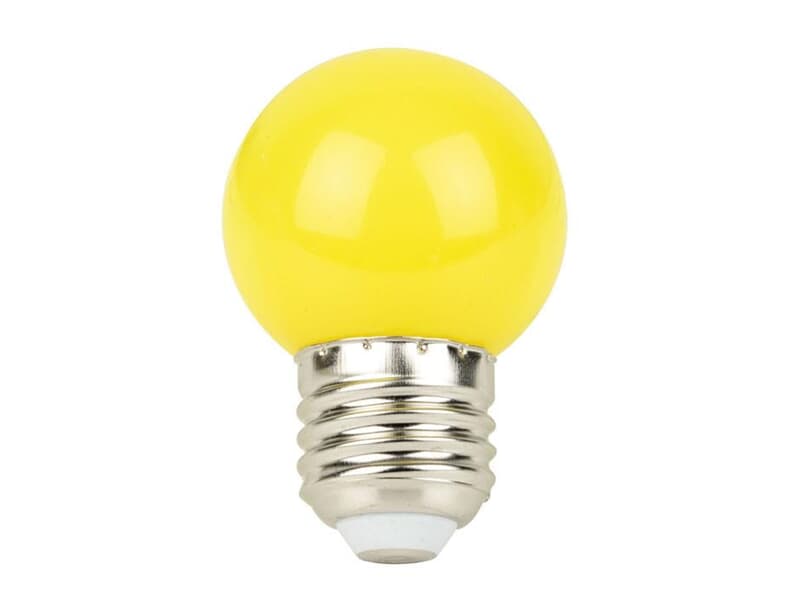 Showgear G45 LED-Lampe E27, 1 W - gelb - nicht dimmbar