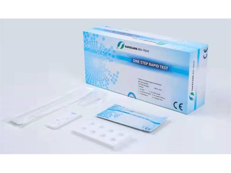 Safecare SARS-CoV-2 Antigen Schnelltest - Eigenanwendung - 5er Pack - MHD 01/2024