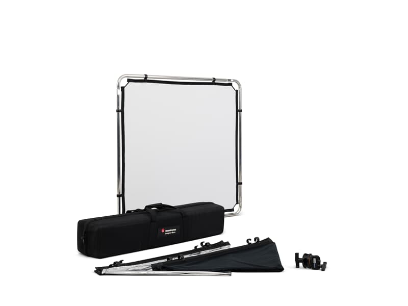 Manfrotto Pro Scrim All-in-One-Kit Small (1,1 x 1,1 m)