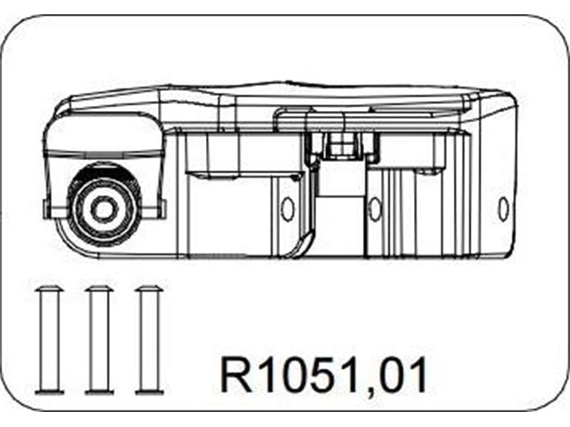 Manfrotto R1051,01 asm upper main casting