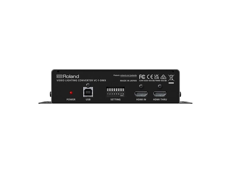 ROLAND VC-1-DMX - Video Lighting Konverter für automatische Lichtshows aus Video- und Audioquelle