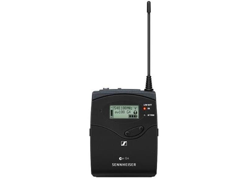 Sennheiser SK 100 G4-A Taschensender mit 3,5 mm - (EW Anschluss), Frequenzbereich: A (516 - 558 MHz)