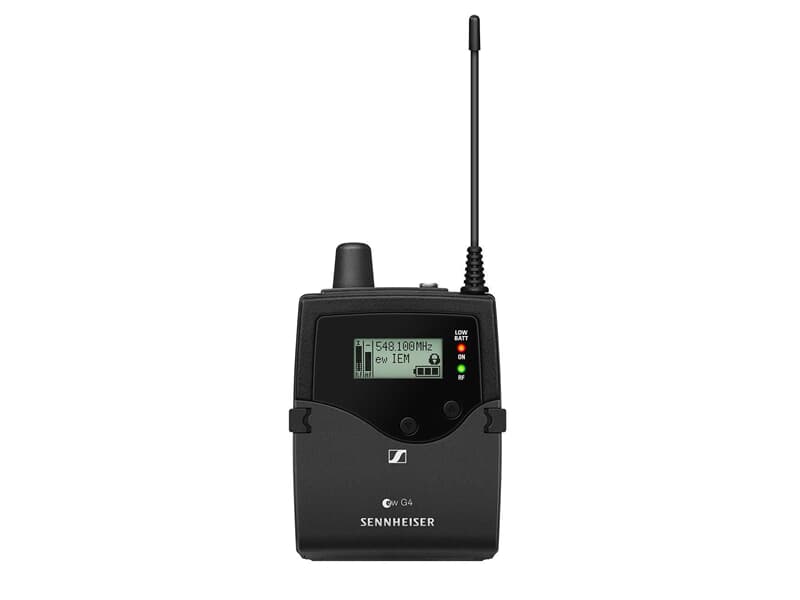 Sennheiser EK IEM G4-A - Stereo-IEM-Empfänger. Enthält (1) Paar IE4 Ohrhörer, Frequen