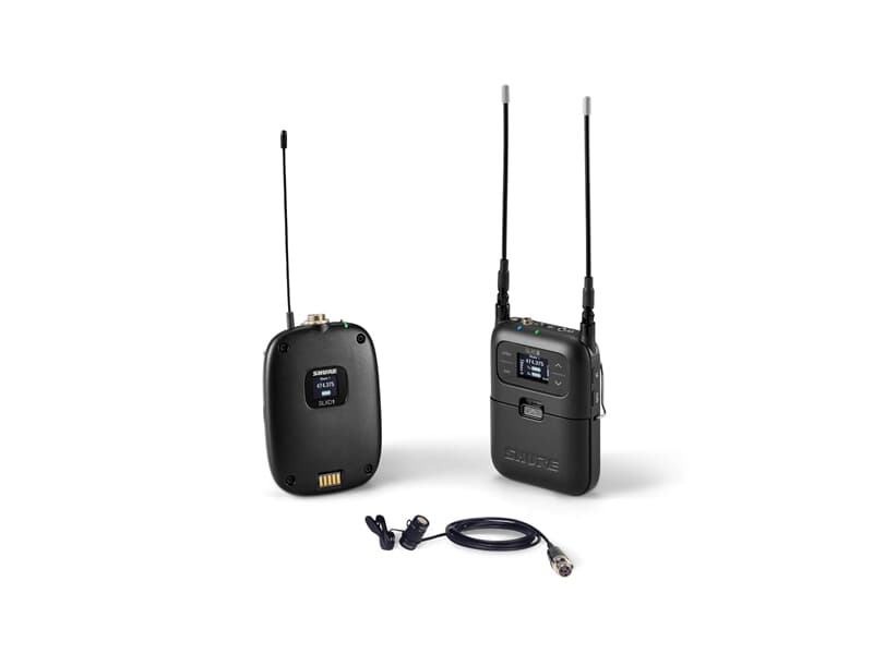 Shure SLXD15/85-K59 - SLX-D Digital mobiles Drahtlossystem, 1x SLXD1 Taschensender, 1x SLXD5