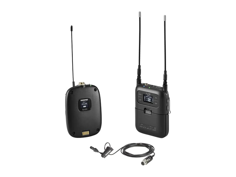 Shure SLXD15/UL4B-J53 -  SLX-D Digitales portables Drahtlossystem, Frequenzbereich J53 (562-606 MHz)