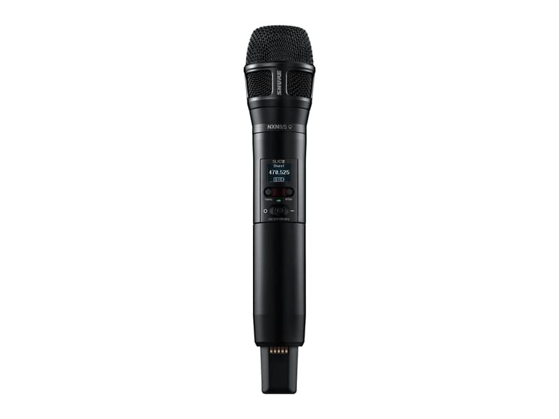 SHURE SLXD2 digitaler Handsender mit Nexadyne N8S Mikrofonkapsel schwarz (dynamisch,