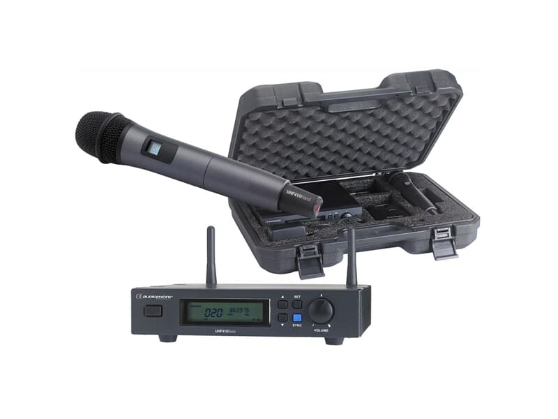 Audiophony Pack UHF410-HAND-F5 - Funkmikrofon Set UHF mit Handsender