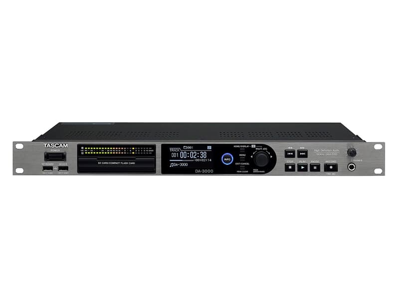 Tascam DA-3000 - Masterrecorder, PCM- und DSD-fähig, SD/SDHC- oder CF-