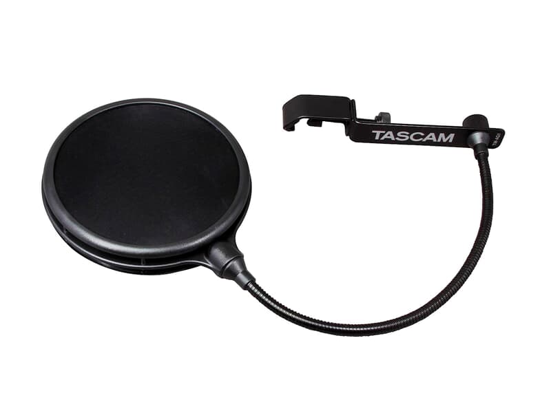 Tascam TM-AG1 - Mikrofon-Popschutz mit Schwanenhals und Klemme