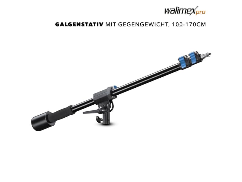 walimex pro Galgen mit Gegengewicht 100-170cm