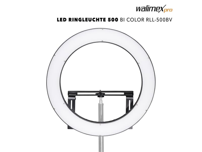Walimex pro LED Ringleuchte 500 Bi Color RLL-500BV