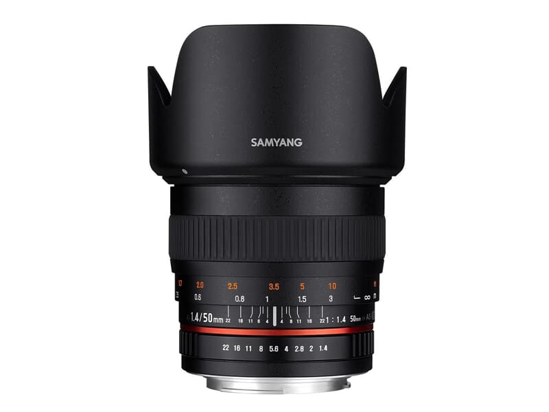 Samyang MF 50mm F1,4 DSLR Canon M