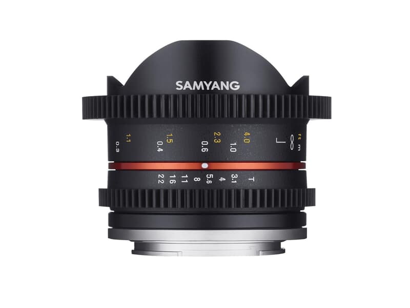 Samyang MF 8mm T3,1 Fisheye Video APS-C Sony E