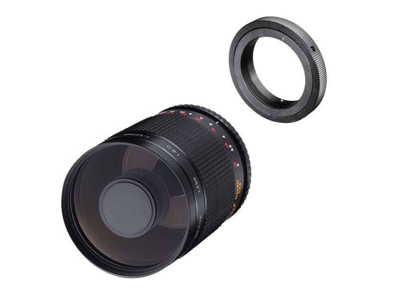 Samyang MF 500mm F8,0 DSLR Spiegel Nikon F