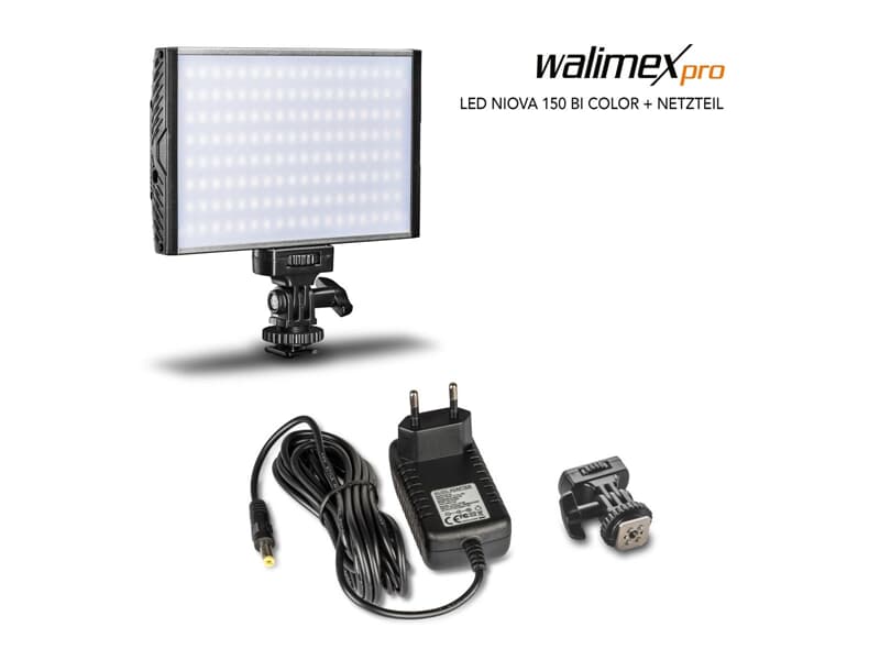 Walimex pro LED Niova 150 Bi Color 15W LED Leuchte
