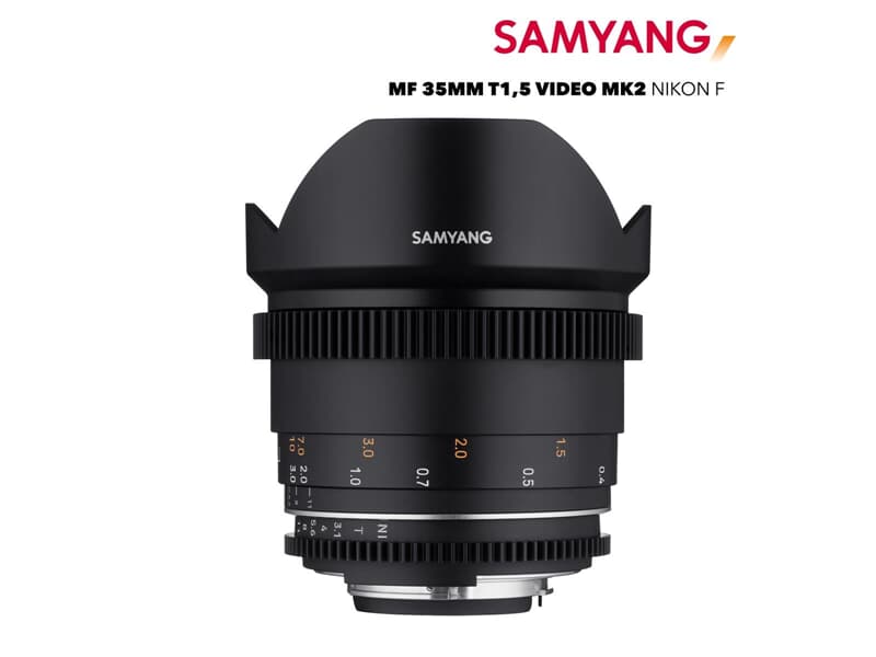 Samyang MF 14mm T3,1 VDSLR MK2 Nikon F