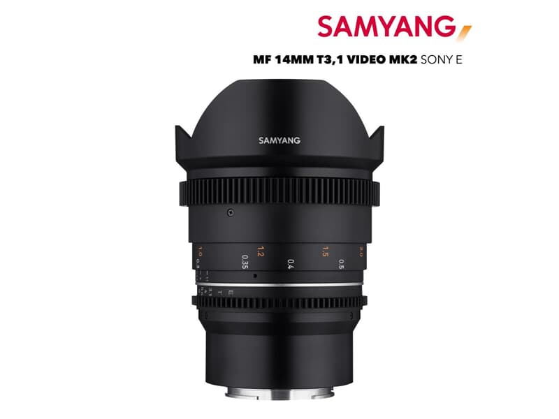 Samyang MF 14mm T3,1 VDSLR MK2 Sony E