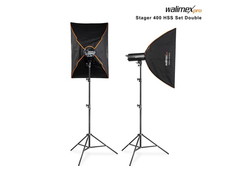 Walimex pro Stager 400 HSS Set Double