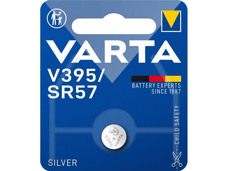 Varta Professional Electronics SR57 (V395) - Silberoxid-Zink-Knopfzelle, 1,55 V Uhrenbatterie
