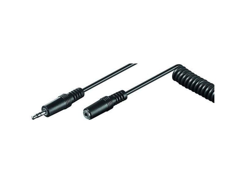 Audio-Video-Kabel 5,0 m lose Ware, 3,5 mm stereo St.>3,5 mm stereo Kupplung