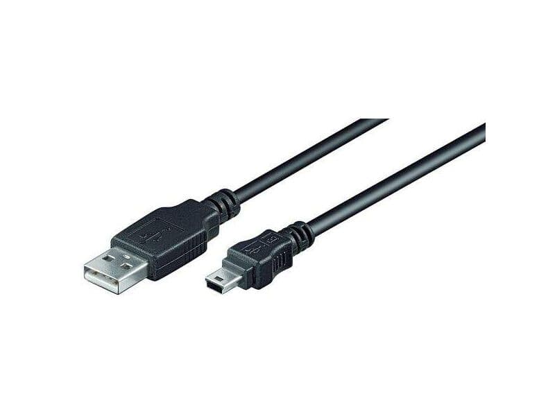 USB Kabel Lose Ware, A Stecker > B Mini-Stecker 5 pol.