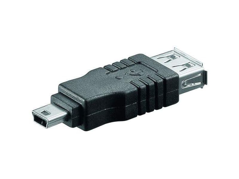 USB-Adapter Lose Ware, A Buchse > 5 pol. mini B Stecker