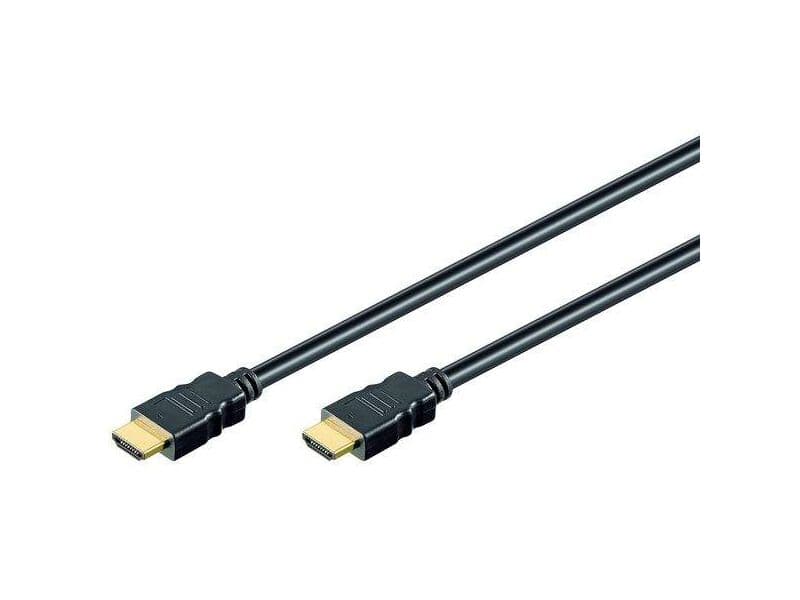 High Speed HDMI® 2,5 Meter lose W, HDMI® A-Stecker>HDMI® A-Stecker