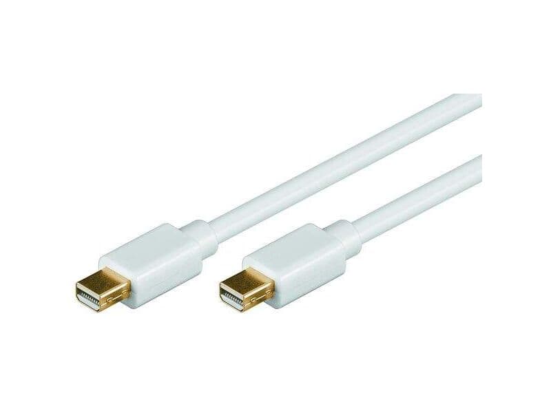 Mini DisplayPort Kabel 1,0 Meter, weiß lose Ware