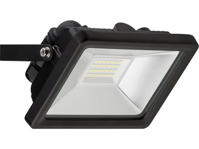 goobay LED Außen-Flutlichtstrahler schwarz, 20W