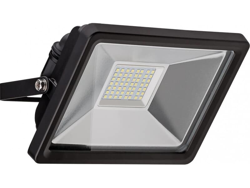 goobay LED Außen-Flutlichtstrahler schwarz, 30W