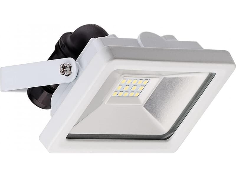 goobay LED Außen-Flutlichtstrahler weiß, 10W