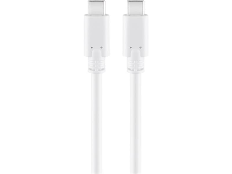 USB-C™ 3.1 Generation 1 Kabel, weiß - 1,0m