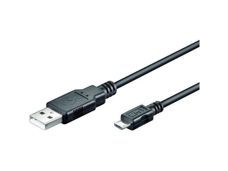 USB-Verbindungskabel Lose Ware, A- Stecker > micro B- Stecker, 1,8m