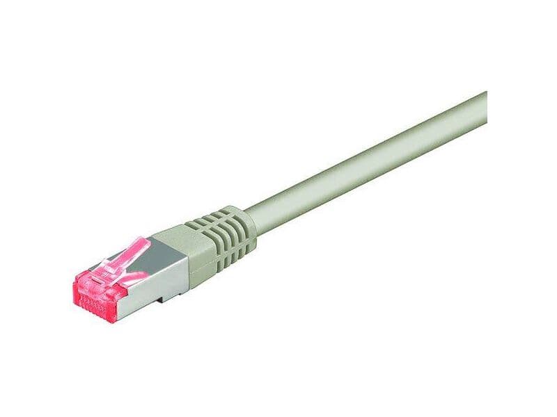 CAT 6 Netzwerkkabel Lose Ware, 2xRJ45 St. PIMF + geflechtgeschirmt