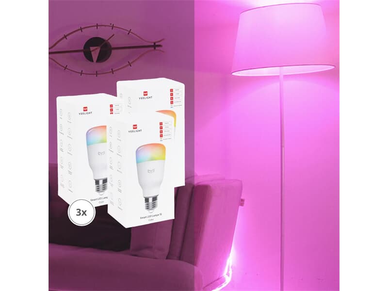 Yeelight Smart LED Lampen Set, 5x Warmweiß