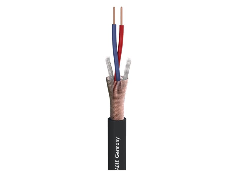 Sommer Cable Mikrofonkabel 100m Stage 22 Highflex; 2x 0,22 mm² schwarz