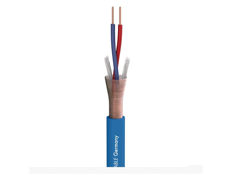 Sommer Cable Mikrofonkabel Stage 22 Highflex; 2x 0,22 mm² blau, Laufmeter