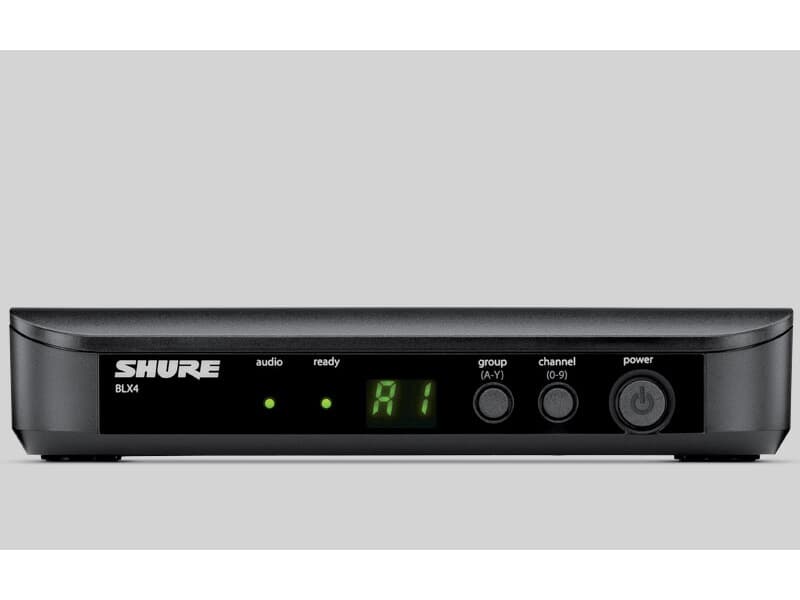 Shure BLX4E S8 Empfänger für PG, SM und Beta Serie 823 bis 832 Mhz Duplexlücke