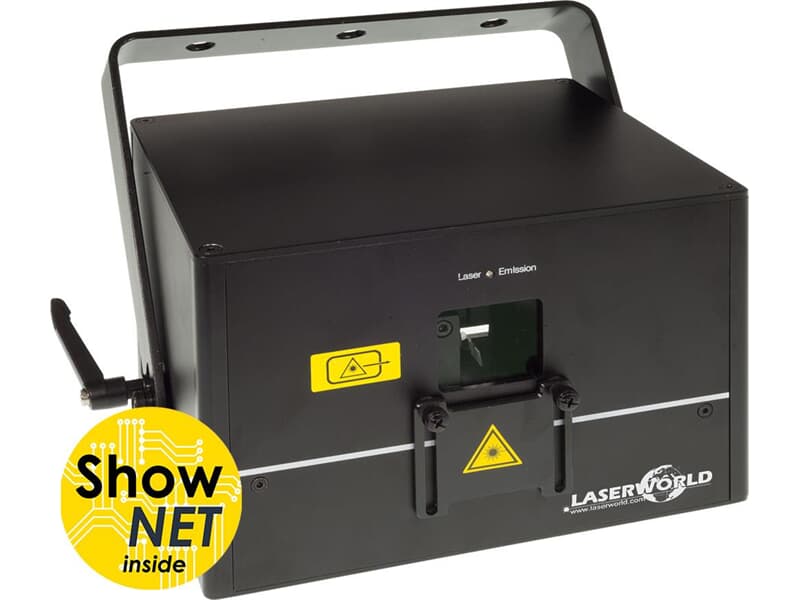 Laserworld DS-2000RGB mit ShowNET Interface und ShowEditor Lizenz