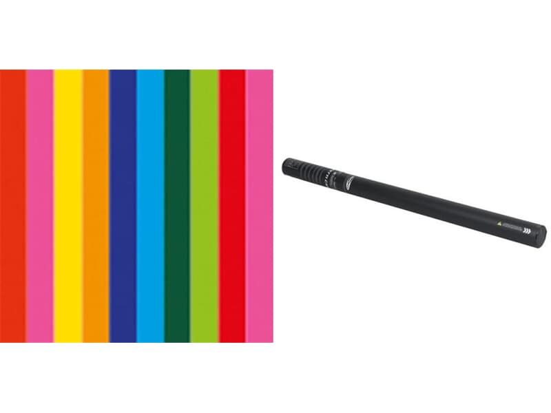 Showtec Handheld 80cm Konfetti Streamer/Luftschlangen Multicolour
