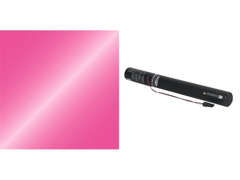 Showtec Handheld 50cm Konfetti Streamer/Luftschlangen Pink Metallic