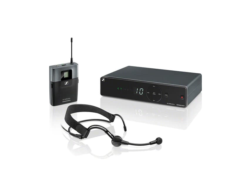 Sennheiser XSw1-ME3-A Presenter Set Headset A-Band: 548 - 572 Mhz
