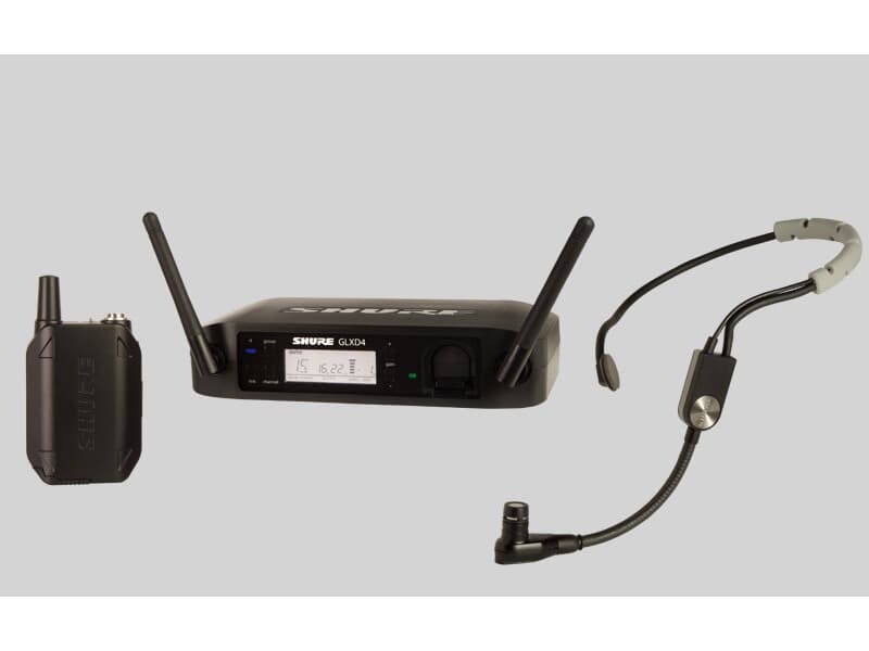 SHURE GLXD14E / SM35 Taschensender mit SM35 Headset digital 2,4 Ghz