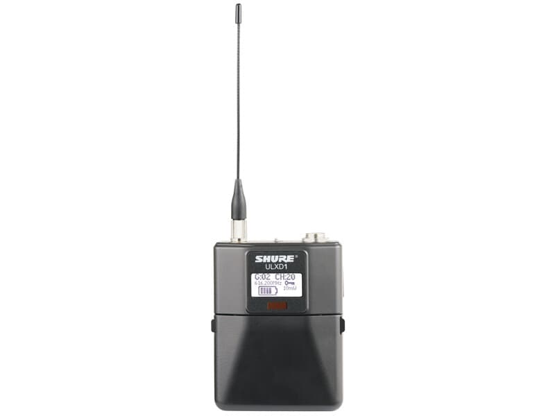 SHURE ULXD1 Taschensender digital K51 606 Mhz bis 670 Mhz