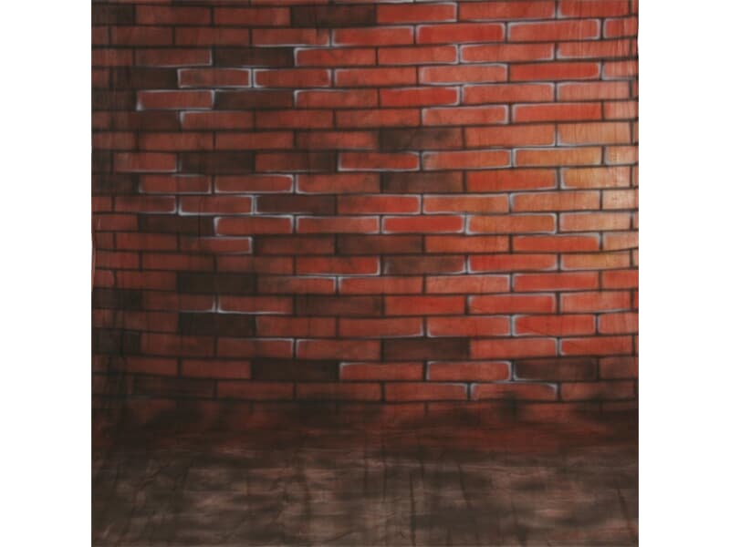 walimex pro Motiv-Stoffhintergrund 'Bricks', 3x6m