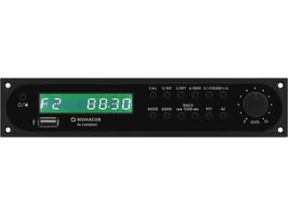 MONACOR PA-1200RDSU - FM-/AM-RDS-Tuner-Einschub mit USB-Schnittstelle für die ELA-Mischverstärker mit Einschubschacht