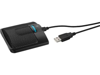 MONACOR ECM-306BU/SW - USB-Grenzflächenmikrofon