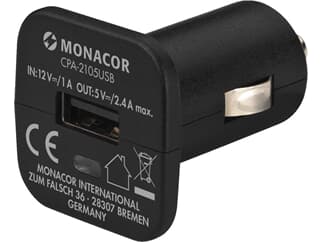 MONACOR CPA-2105USB - USB-DC/DC-Kfz-Spannungswandler
