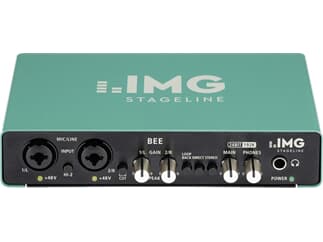 IMG STAGELINE BEE 2-Kanal-USB-Recording-Interface