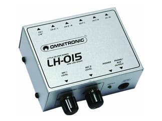 OMNITRONIC LH-015, Mini Line-Mixer